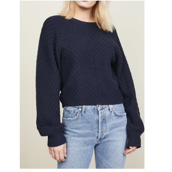 NWT Equipment Balloon Sleeves Pullover Sweater - Picture 1 of 8